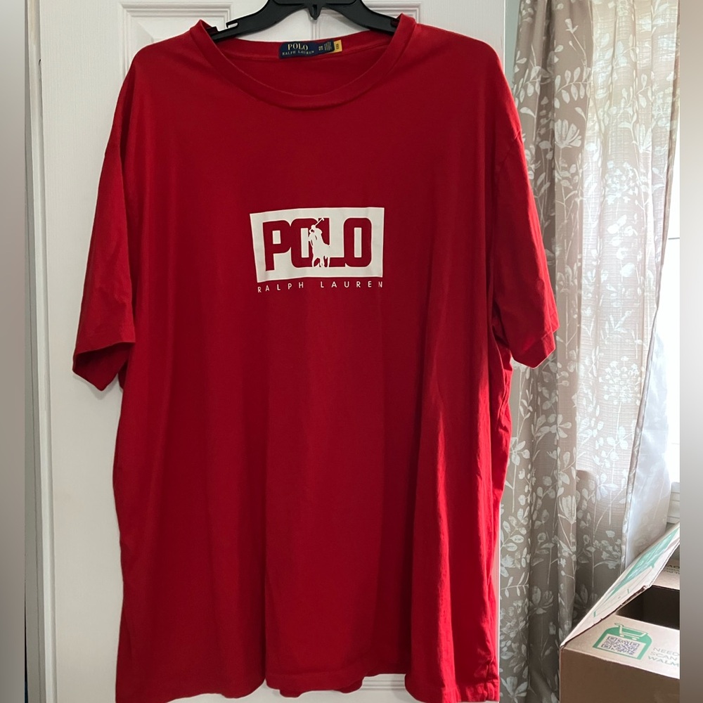 Polo by Ralph Lauren Red Short Sleeve Shirt